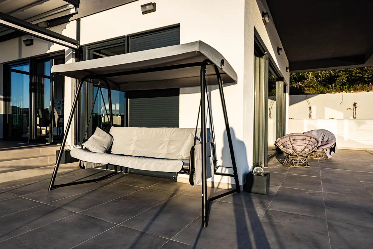 Serenity two – Outside seating area